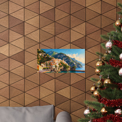 Amalfi Coast Italy Coastal Print | Style 1 | Wall Art | Wall Print