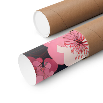 Japanese Cherry Blossom Wall Art Print | Wall Art | Wall Print | Japanese Wall Art