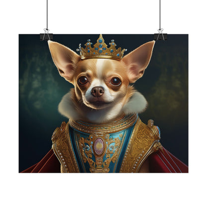 Chihuahua Dog Renaissance Pet Portrait Print | Wall print | Wall art