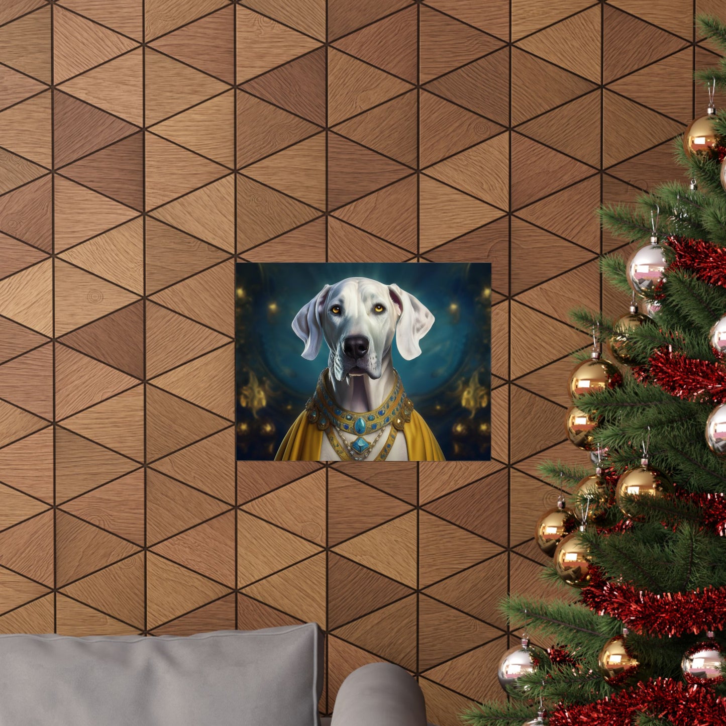 Great Dane Dog Renaissance Art Print |  Wall art | Wall Print