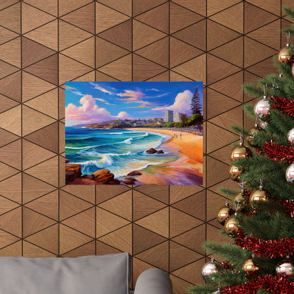 Coogee Beach Australia Coastal Print | Style 1 | Wall Art | Wall Print