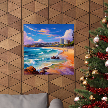Coogee Beach Australia Coastal Print | Style 1 | Wall Art | Wall Print