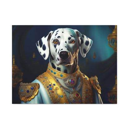 Dalmation Renaissance Pet Portrait Canvas | Wall art | Wall print | Dog art