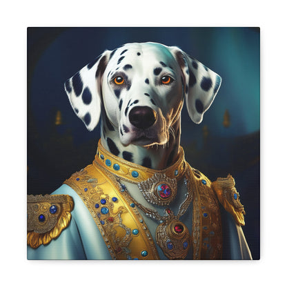 Dalmation Renaissance Pet Portrait Canvas | Wall art | Wall print | Dog art
