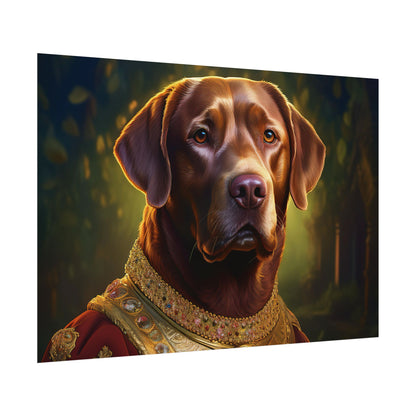 Chesapeake Bay Retriever Dog Renaissance Pet Portrait Print, Animal Lover print, Dog Wall Art, wall print, wall art