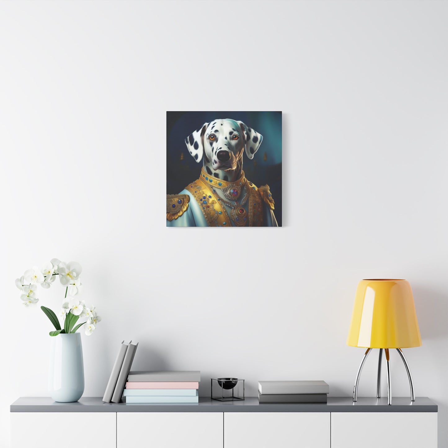 Dalmation Renaissance Pet Portrait Canvas | Wall art | Wall print | Dog art