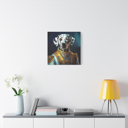 Dalmation Renaissance Pet Portrait Canvas | Wall art | Wall print | Dog art