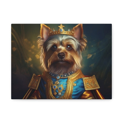 Yorkshire Terrier Renaissance Pet Portrait on Canvas | Wall Art | Wall Print | Dog Art