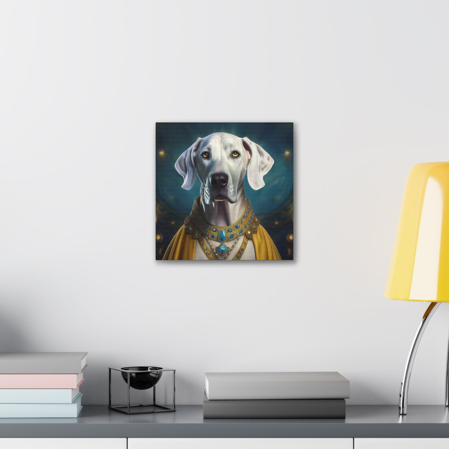 Great Dane Renaissance Pet Portrait  - Canvas, wall art, wall print, dog portrait, dog art