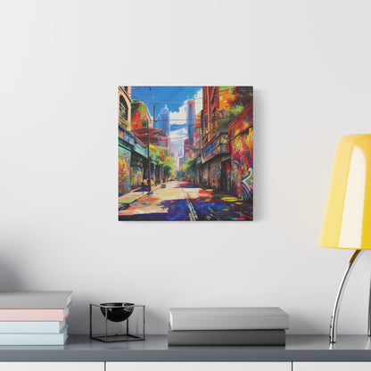 Melbourne Street Graffiti Australia on Canvas | Style 2 | Wall Art | Wall Print