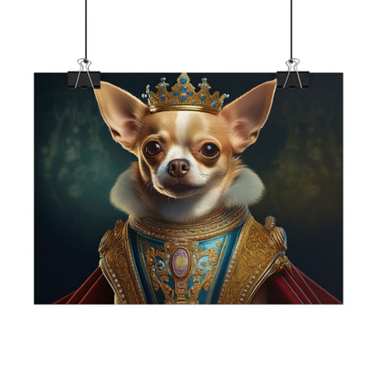 Chihuahua Dog Renaissance Pet Portrait Print | Wall print | Wall art