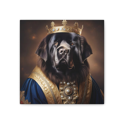 Newfoundland Renaissance Pet Portrait on Canvas | wall art | wall print