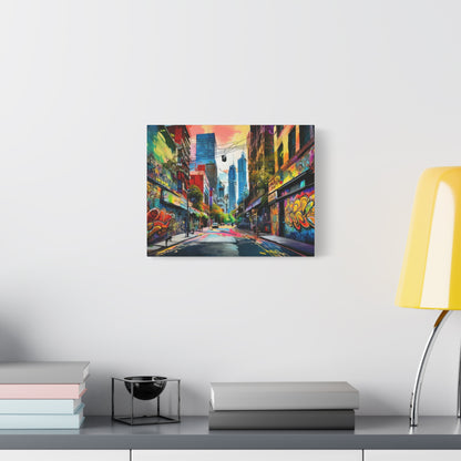 Melbourne Street Graffiti Australia Canvas Art | Style 1 | Wall Art | Wall Print