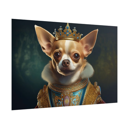 Chihuahua Dog Renaissance Pet Portrait Print | Wall print | Wall art