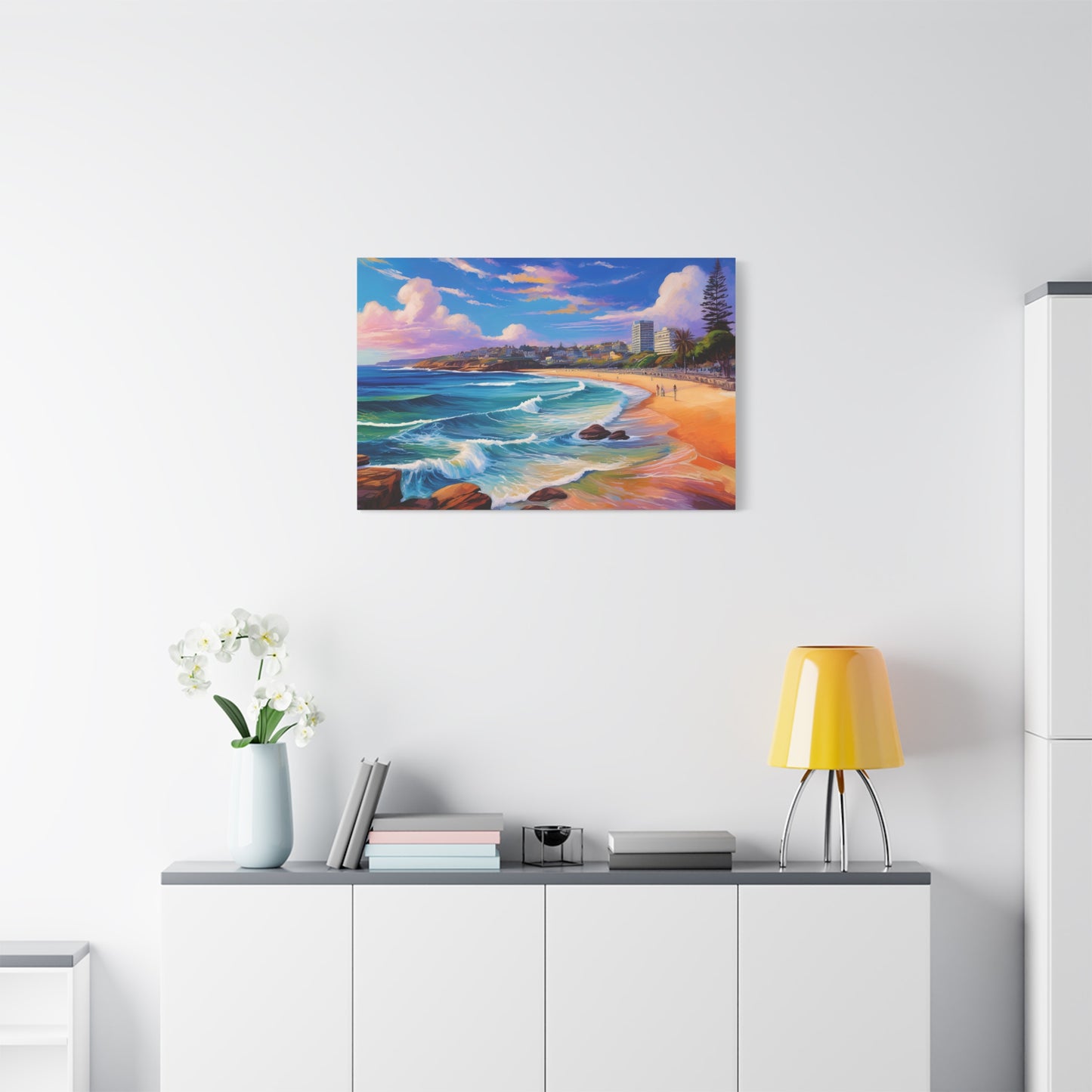 Coogee Beach Australia Coastal Canvas Art | Style 1 | Wall Art | Wall Print
