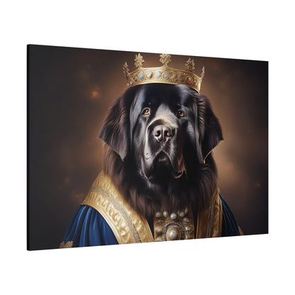 Newfoundland Renaissance Pet Portrait on Canvas | wall art | wall print