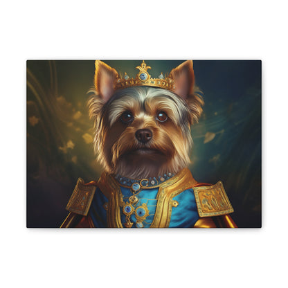 Yorkshire Terrier Renaissance Pet Portrait on Canvas | Wall Art | Wall Print | Dog Art