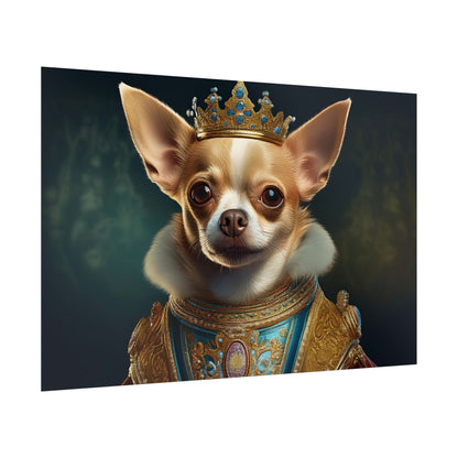 Chihuahua Dog Renaissance Pet Portrait Print | Wall print | Wall art