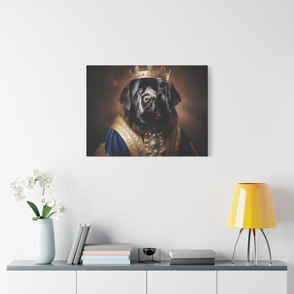 Newfoundland Renaissance Pet Portrait on Canvas | wall art | wall print