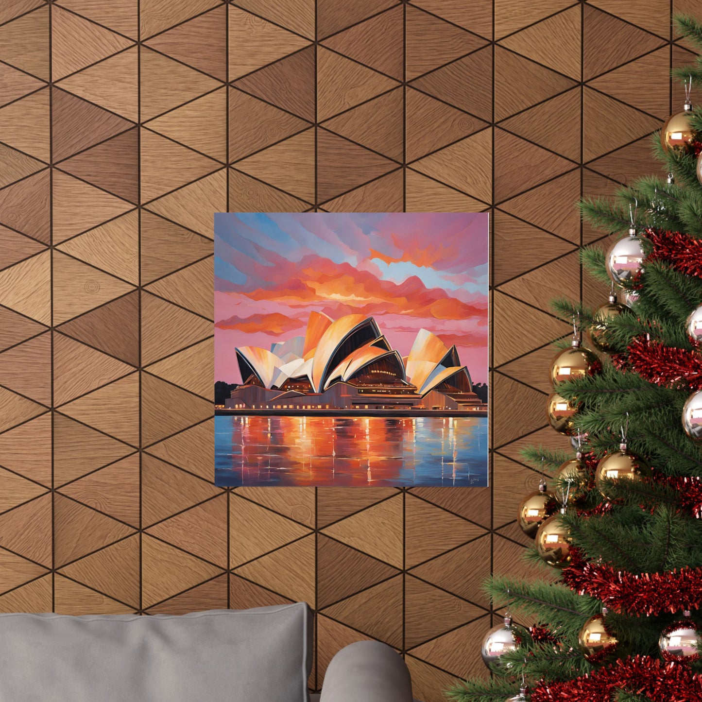 Sydney Opera House Australia Painting Print | Wall Art | Wall Print