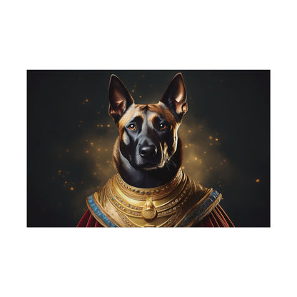 Belgian Malinois Renaissance Dog  Portrait Wall Print, Art Print, Art Print, Animal Lover Home Decor, Dog Wall Art, wall art