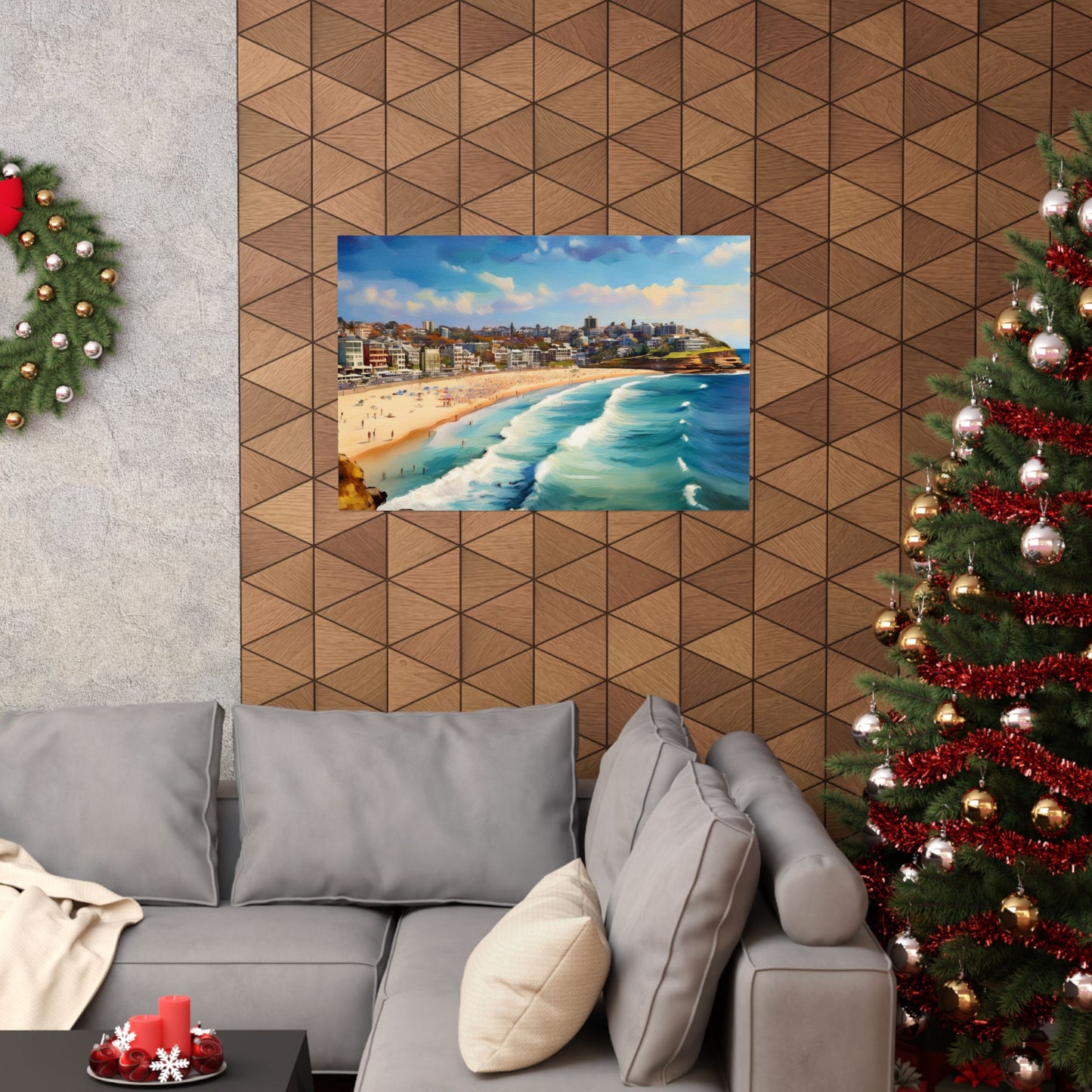Bondi Beach Australia Coastal Print | Style 1 | Wall Art | Wall Print
