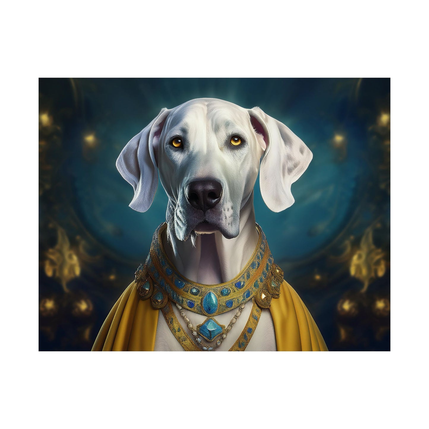 Great Dane Dog Renaissance Art Print |  Wall art | Wall Print