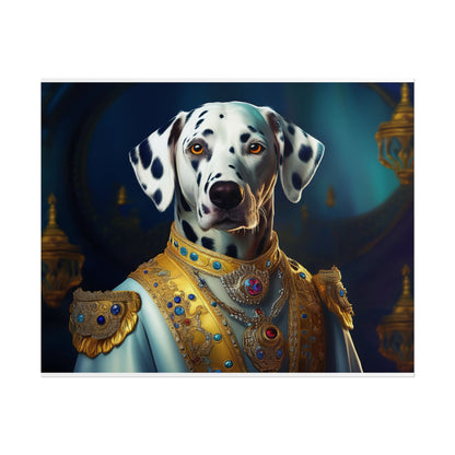 Dalmation Dog Renaissance Pet Portrait Wall Print | Art Print | Wall Art | Dog Art