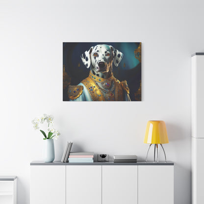 Dalmation Renaissance Pet Portrait Canvas | Wall art | Wall print | Dog art