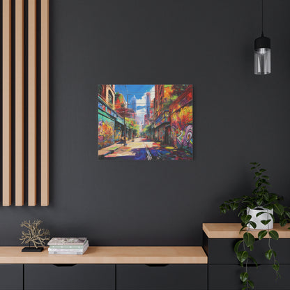 Melbourne Street Graffiti Australia on Canvas | Style 2 | Wall Art | Wall Print