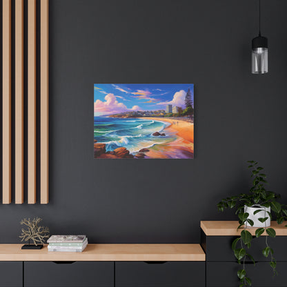 Coogee Beach Australia Coastal Canvas Art | Style 1 | Wall Art | Wall Print