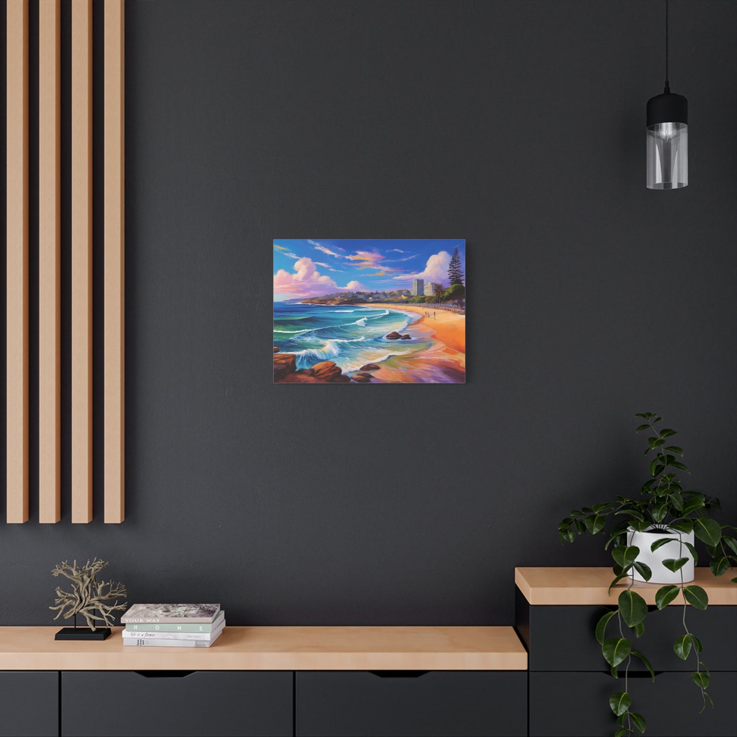 Coogee Beach Australia Coastal Canvas Art | Style 1 | Wall Art | Wall Print