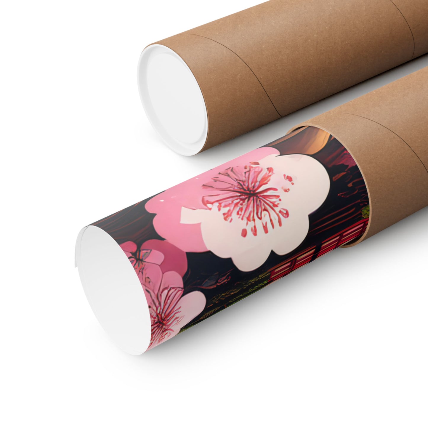 Japanese Cherry Blossom Wall Art Print | Wall Art | Wall Print | Japanese Wall Art