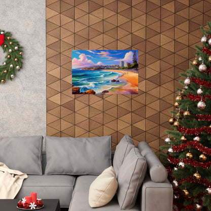 Coogee Beach Australia Coastal Print | Style 1 | Wall Art | Wall Print
