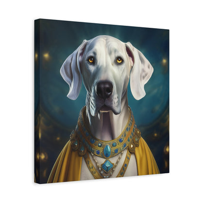 Great Dane Pet Portrait Renaissance - Canvas, wall art, wall print, dog portrait, dog art