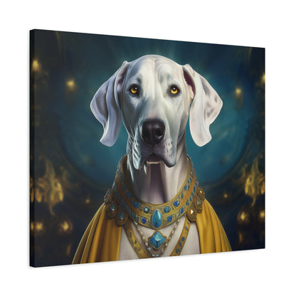 Great Dane Pet Portrait Renaissance - Canvas, wall art, wall print, dog portrait, dog art