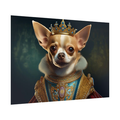 Chihuahua Dog Renaissance Pet Portrait Print | Wall print | Wall art