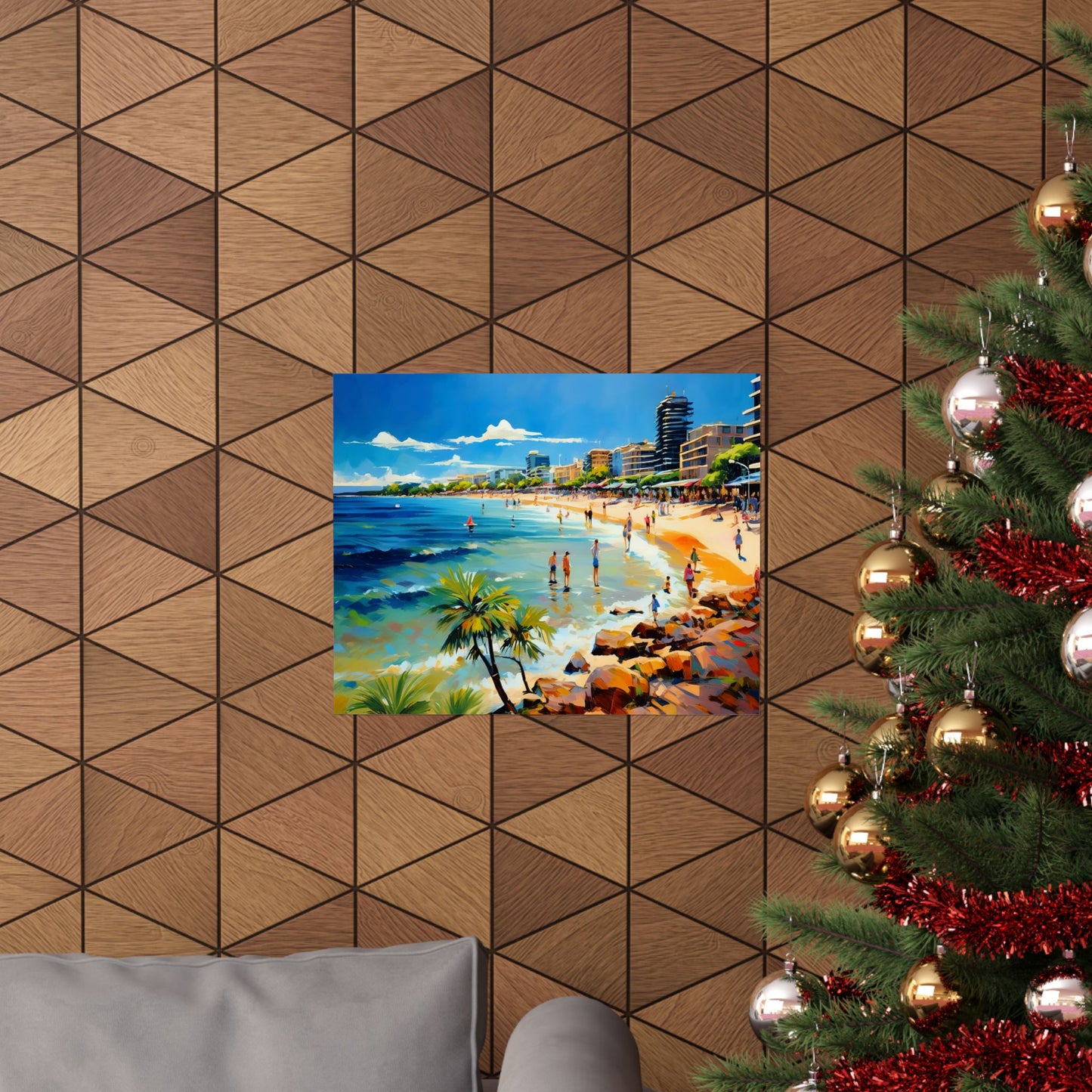 Manly Beach Australia Coastal Print | Style 1 | Wall Art | Wall Print