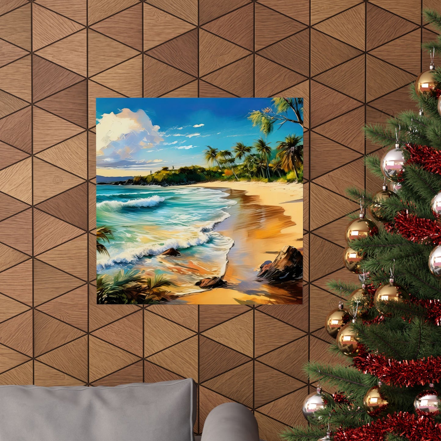 Noosa Main Beach Australia Coastal Print | Style 1 | Wall Art | Wall Print