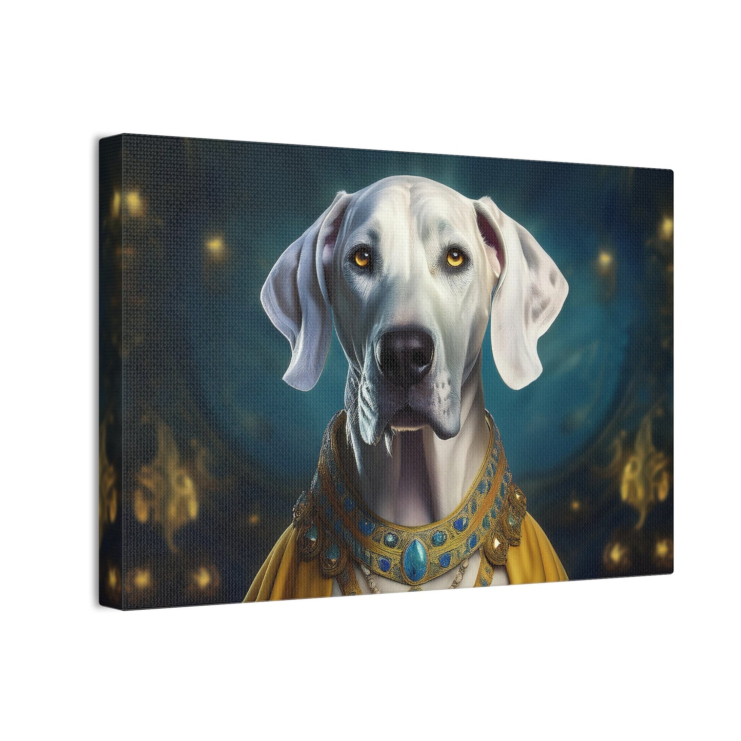 Great Dane Renaissance Pet Portrait  - Canvas, wall art, wall print, dog portrait, dog art