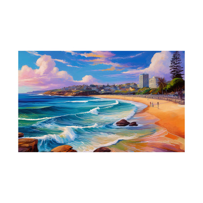 Coogee Beach Australia Coastal Print | Style 1 | Wall Art | Wall Print