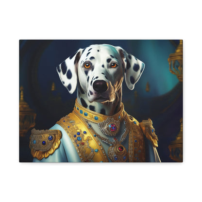 Dalmation Renaissance Pet Portrait Canvas | Wall art | Wall print | Dog art