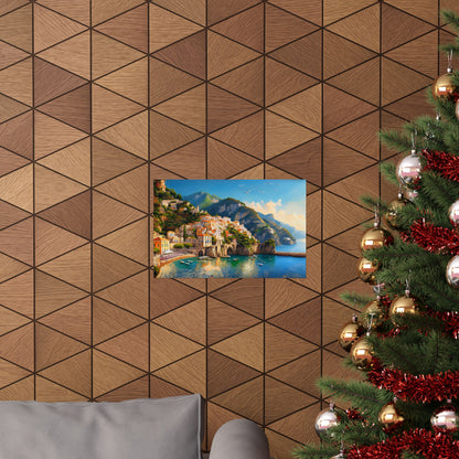 Amalfi Coast Italy Coastal Print | Style 1 | Wall Art | Wall Print