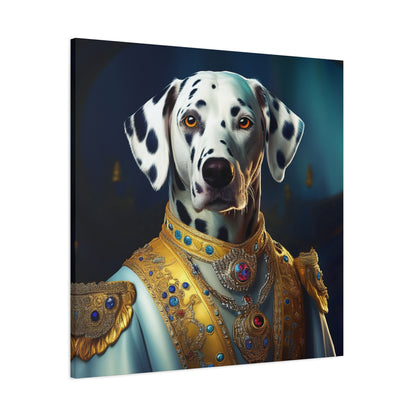 Dalmation Renaissance Pet Portrait Canvas | Wall art | Wall print | Dog art