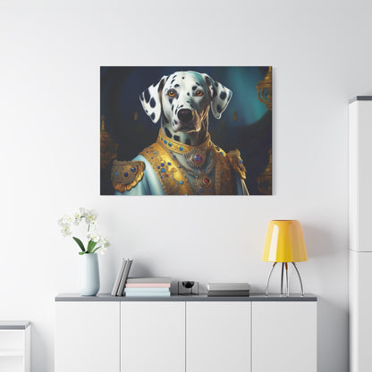 Dalmation Renaissance Pet Portrait Canvas | Wall art | Wall print | Dog art