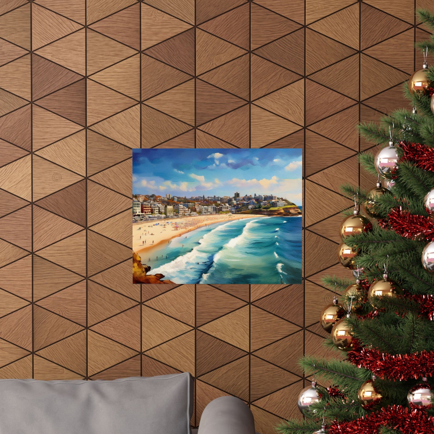 Bondi Beach Australia Coastal Print | Style 1 | Wall Art | Wall Print