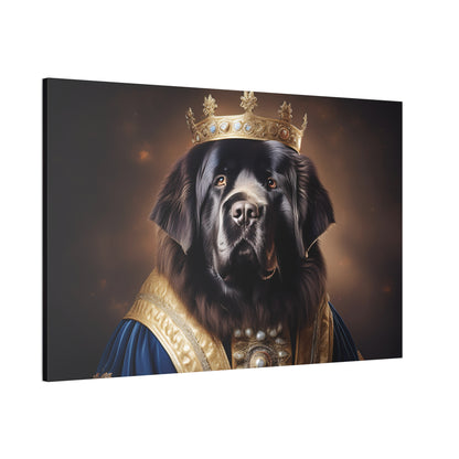 Newfoundland Renaissance Pet Portrait on Canvas | wall art | wall print