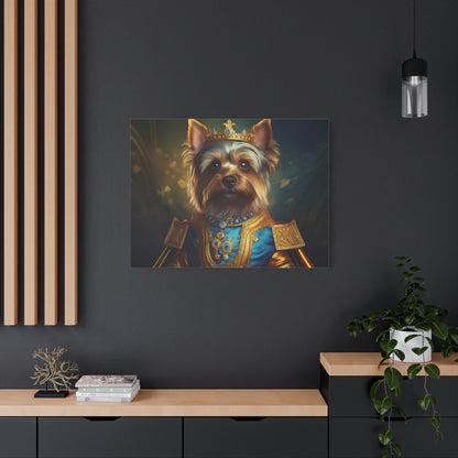 Yorkshire Terrier Renaissance Pet Portrait on Canvas | Wall Art | Wall Print | Dog Art