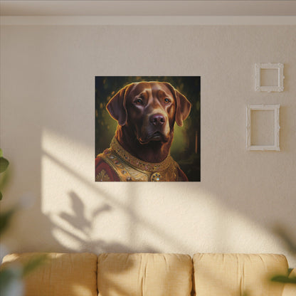 Chesapeake Bay Retriever Renaissance Pet Portrait - Canvas | Wall Art | Wall Print | Dog Art