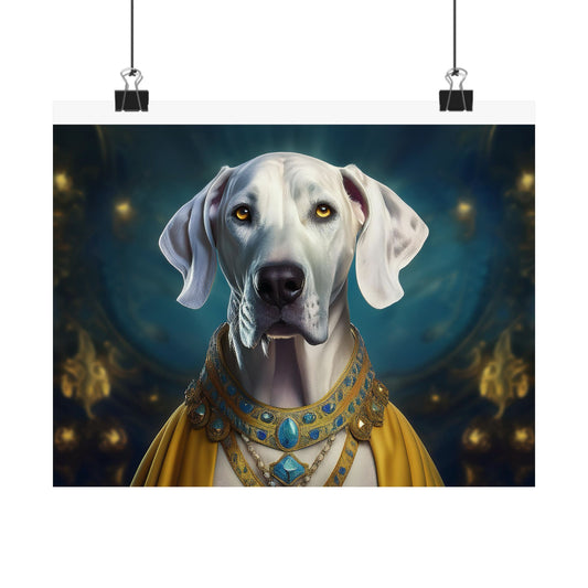 Great Dane Dog Renaissance Art Print |  Wall art | Wall Print